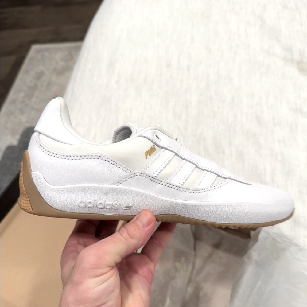 Adidas Puig Chalk White on White